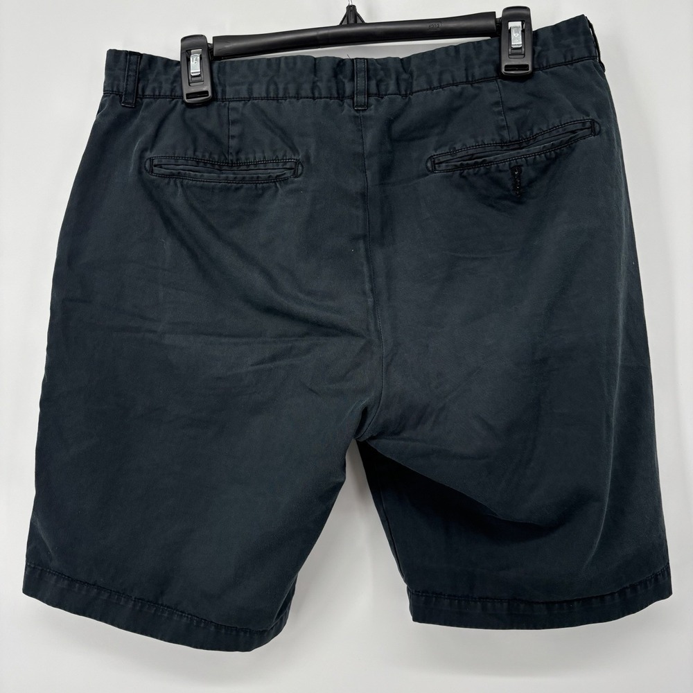 Todd Snyder Shorts Mens Size 33 9" Blue Cotton Canvas Chino Flat Front Classic - Picture 2 of 6